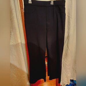 Spanx cropped wide leg pants